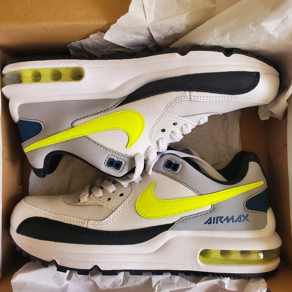 Nike Air Max Wright White Volt GS (CZ4192 100) Youth Size 4.5 - Picture 7 of 7